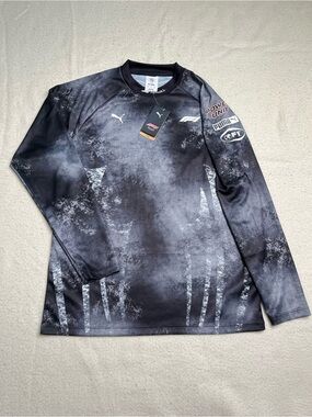 NWT New Puma X F1 Formula 1 Racing Long Sleeve T Shirt Mens Small NASCAR Jersey